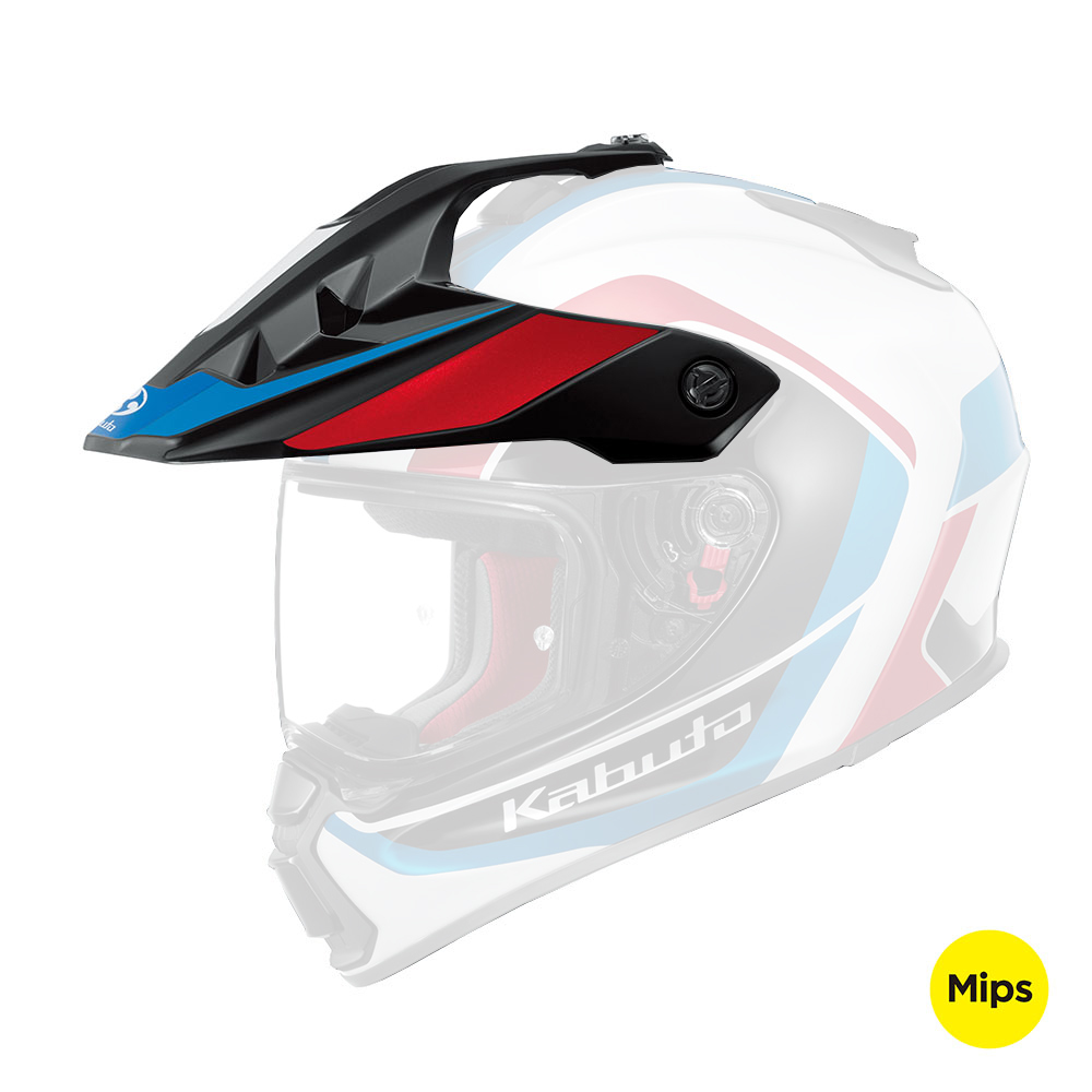 Peak KABUTO GEOSYS GT Mips BLOCK WHT/BLU/RED